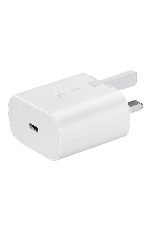 25W Super Fast Charging Travel Adapter - White